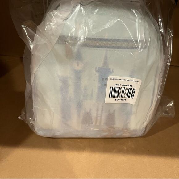 Loungefly Disney Cinderella Castle & Mice Mini Backpack main image 5